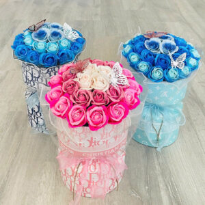 Soap flower bouquet 36